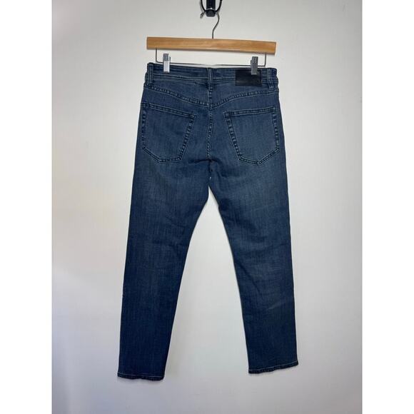 Liverpool Jeans Men 29W 30L Kingston Modern Straight Classic Coolmax Dark Wash - Picture 4 of 13